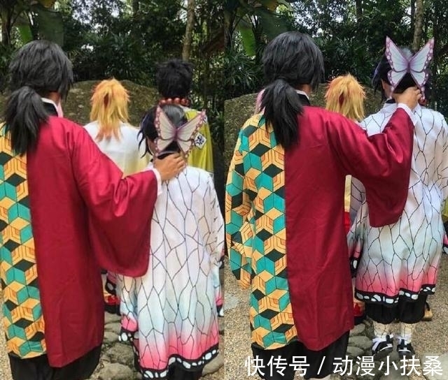 蝴蝶忍|《鬼灭之刃》这一幕有点魔性,结果被人COS了出来