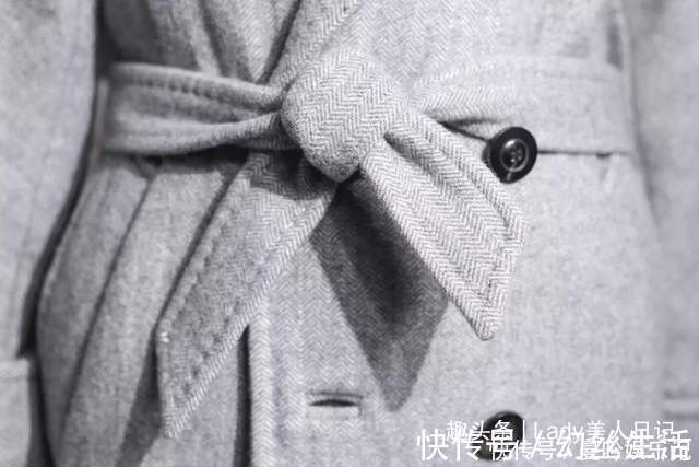 风衣后面的腰带怎么系有6种系法,可能你一种都还不会!