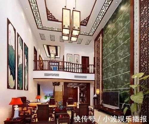 客厅|新中式风客厅，非常漂亮的效果图，聪明的人都很喜欢的新中式风格