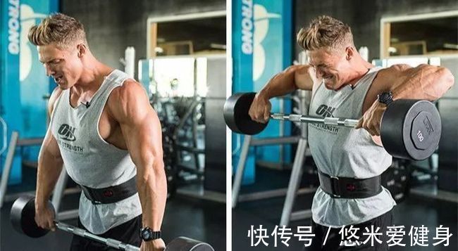 变式|杠铃直立划船的3个变式动作，改善肩部不适，轻松练厚三角肌中束
