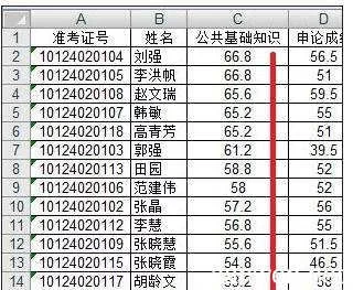 excel表格数据排序方法