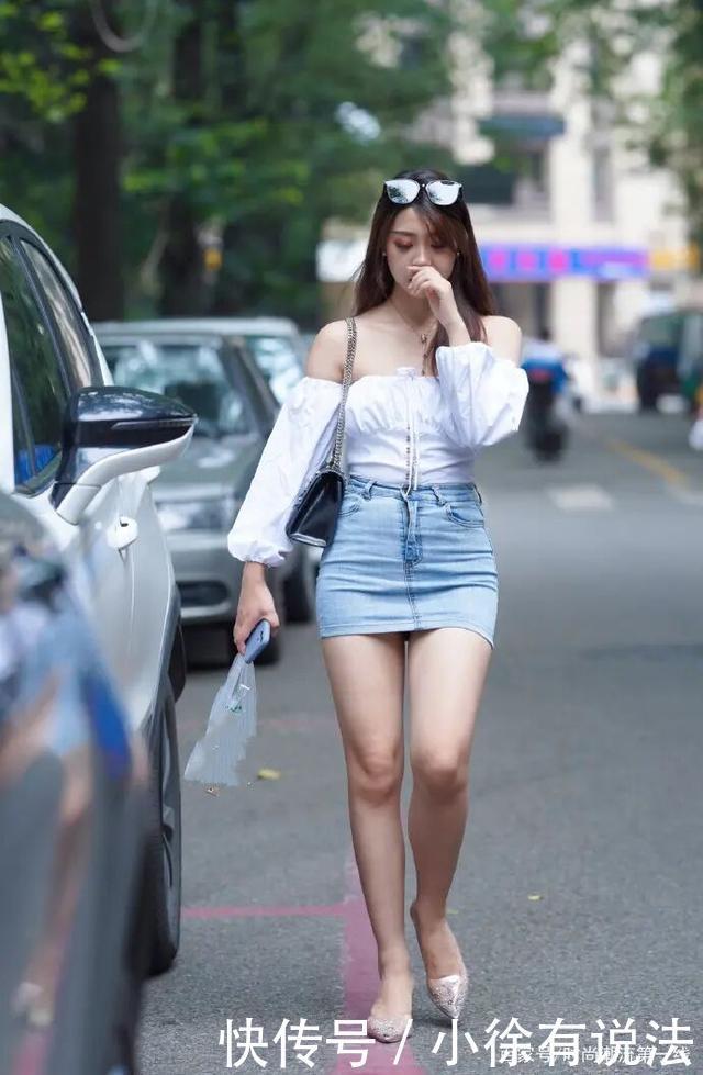 被“低估”的牛仔裙,却成了大胯的“克星”,怎么穿都很优雅!