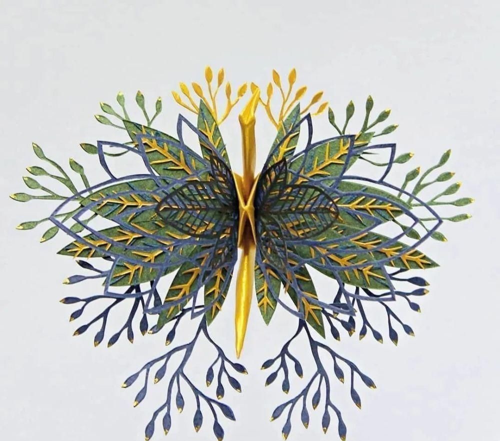 灵感$抑郁小哥把一只2毛钱的千纸鹤折成了我买不起的样子,不但病好了还年入百万