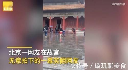 真爱|爸妈牵手游故宫,留萌娃自己推婴儿车!网友:父母是真爱孩子是意外
