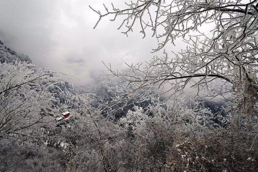 风雪|风雪武当山,仙境藏玄机!大雪封山时,道人、隐士都在干什么!
