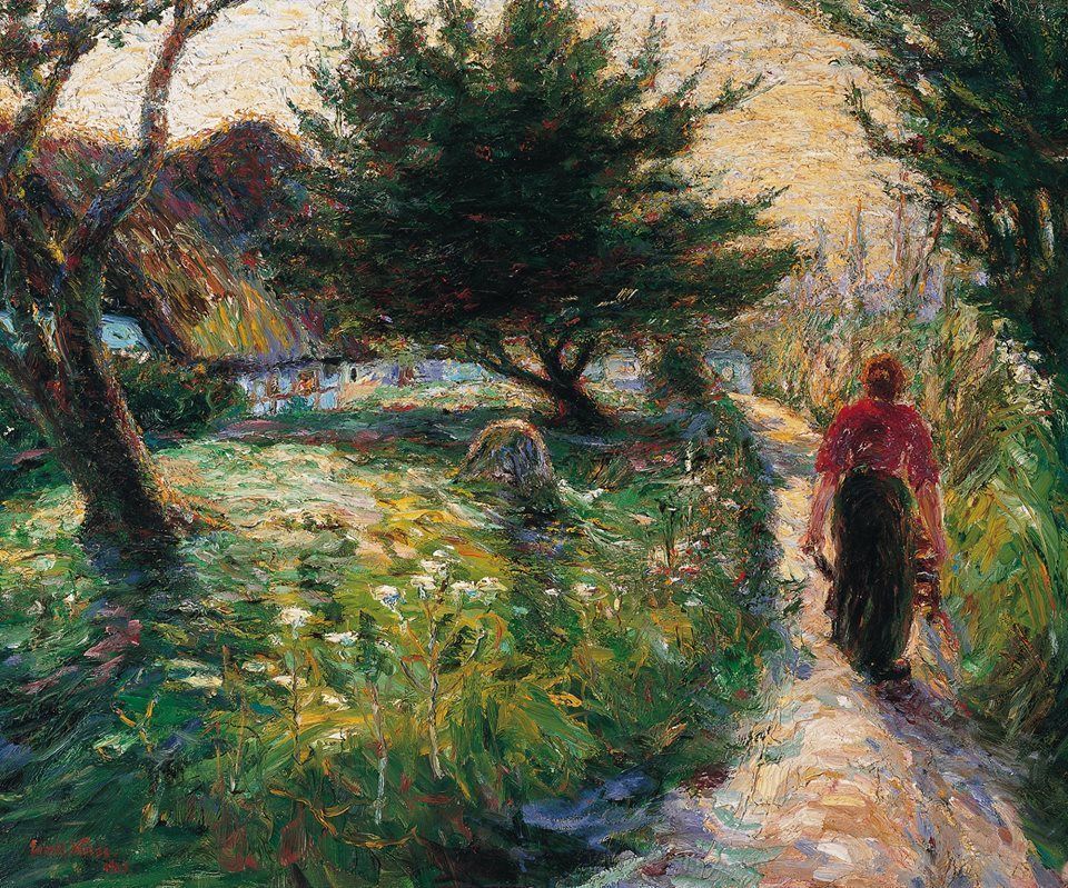 绘画$意大利画家普林尼的绘画,色彩太美了!