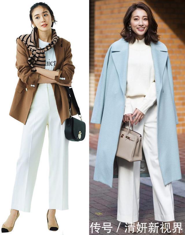 这条裤子和秋冬季太配了,百搭减龄,承包你一整季的时髦