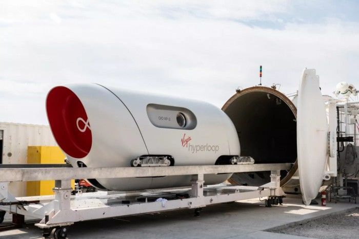里程碑|Virgin Hyperloop实现重大里程碑:完成首次载人测试