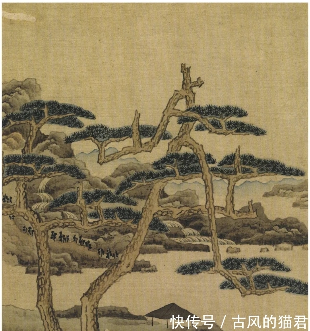 陈洪绶&陈洪绶的山水画、花鸟画也是当家绝活，与人物画比较，毫无逊色！