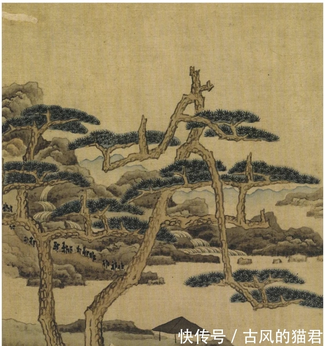 陈洪绶&陈洪绶的山水画、花鸟画也是当家绝活,与人物画比较,毫无逊色!