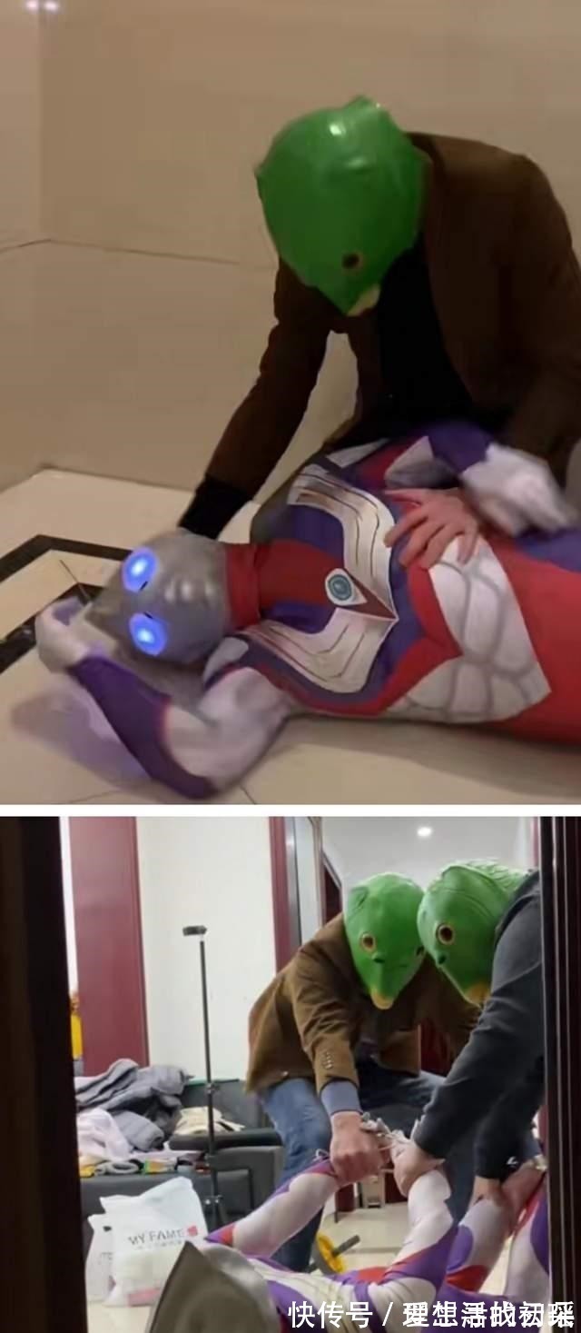 迪迦奥特曼|鱼头人在网络平台爆火,却牺牲我们的英雄奥特曼,全球奥迷不答应!