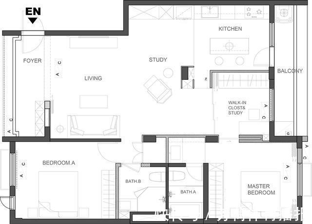大理石|35岁姑娘家中的精致场面:110㎡一个人住,全屋温馨又高级