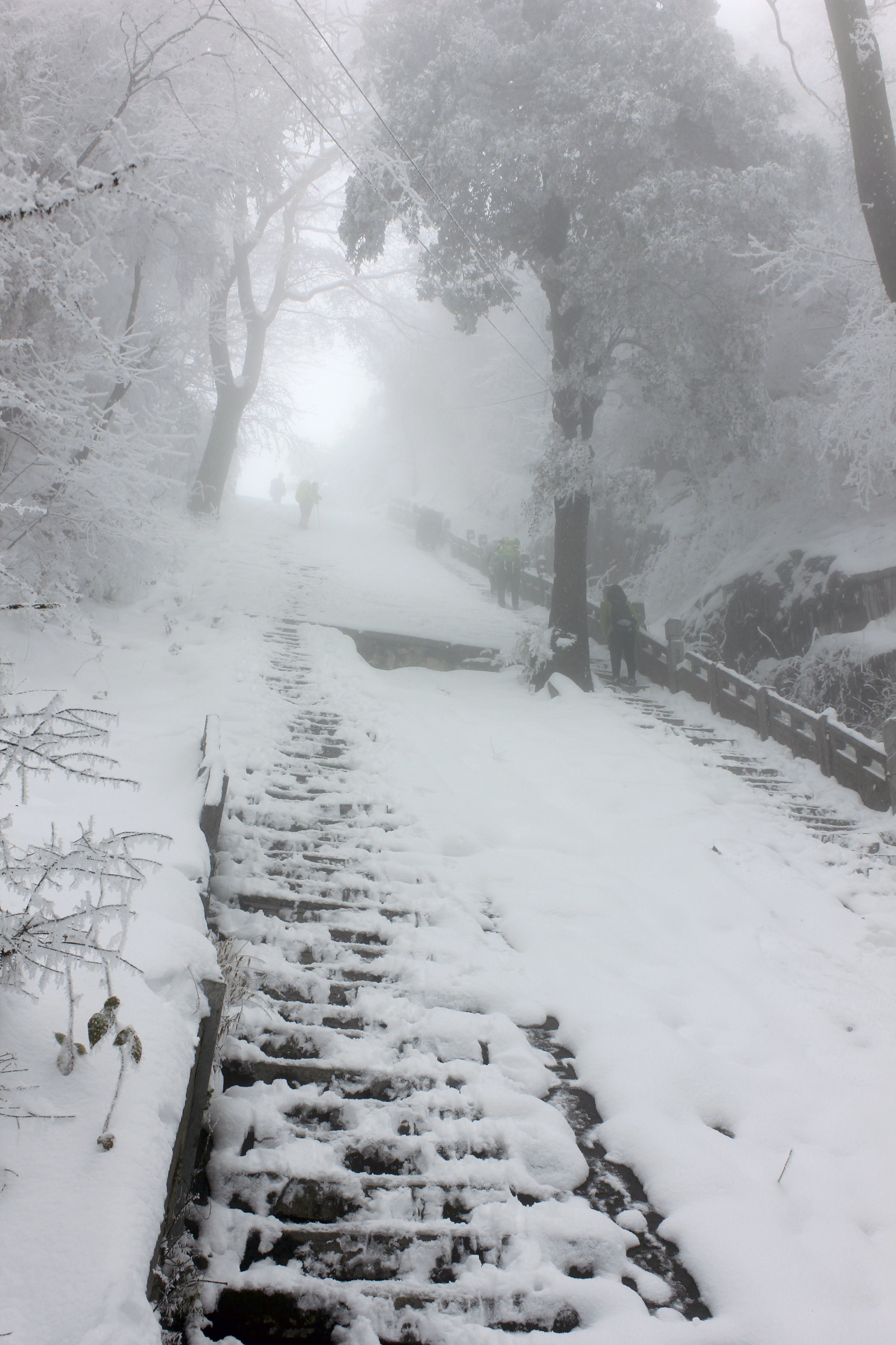 征集|【年末福利征集】雪后南五台幸遇云海