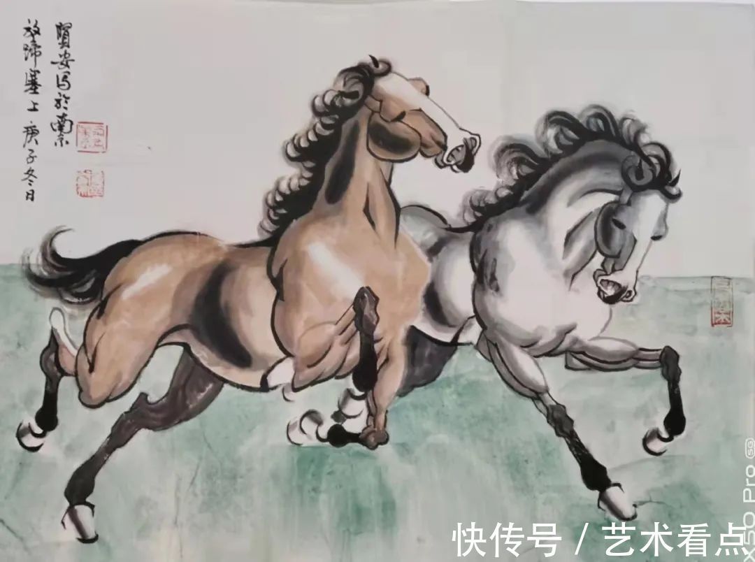 临摹&黄贤安 | 福虎迎春·丹青贺岁——全国优秀书画名家作品展