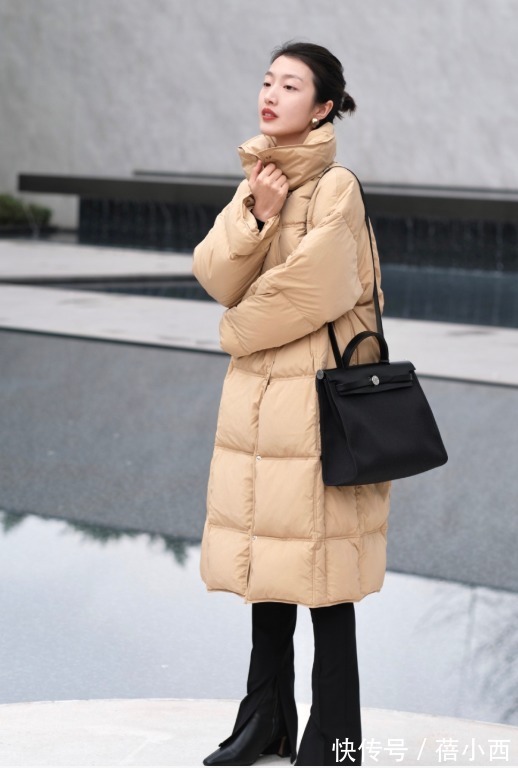 今年建议少穿“大衣”多穿“羽绒服”,学博主这样穿,保暖还洋气