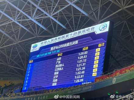 接力|苏炳添领衔！全运会男子4×200米接力广东队夺银