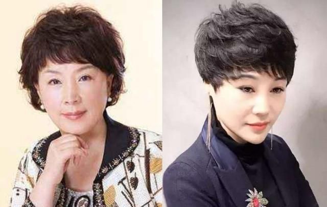 为什么女人老了都喜欢剪短发烫卷发?短发好打理显发量,也更减龄