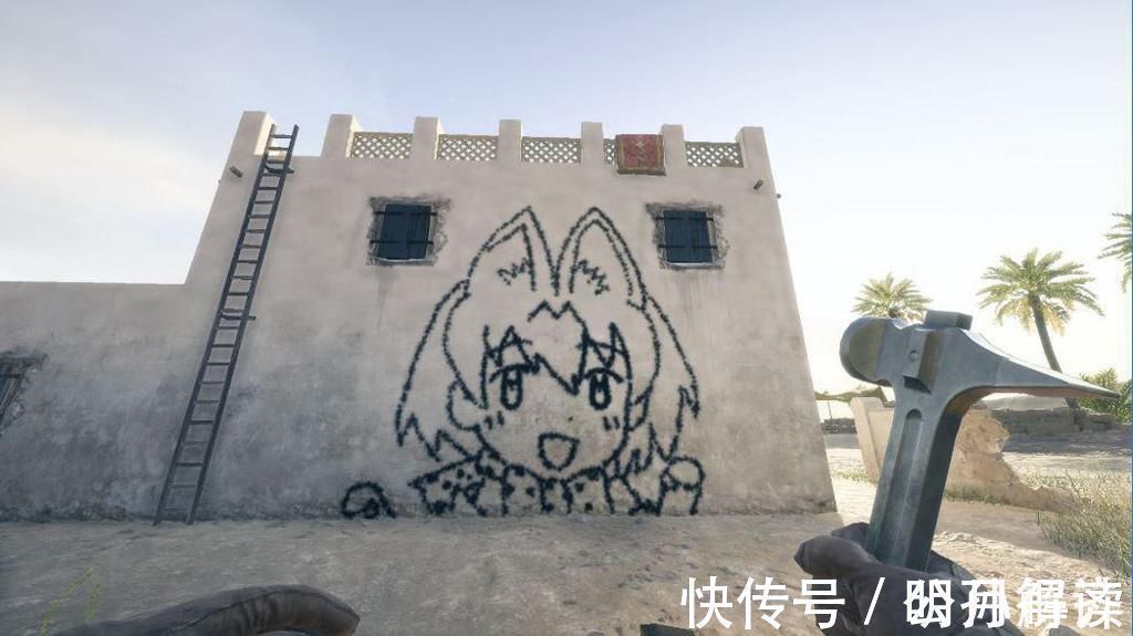 anne happy&用生命作画!画师玩《战地》不拼枪反在街头涂鸦的“好男人”