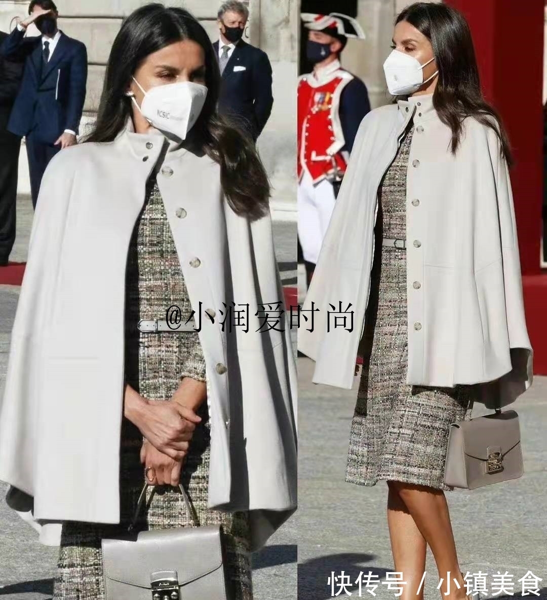 西班牙 看了西班牙王后的大衣穿搭,才发现:中年女人穿得得体比显瘦更美