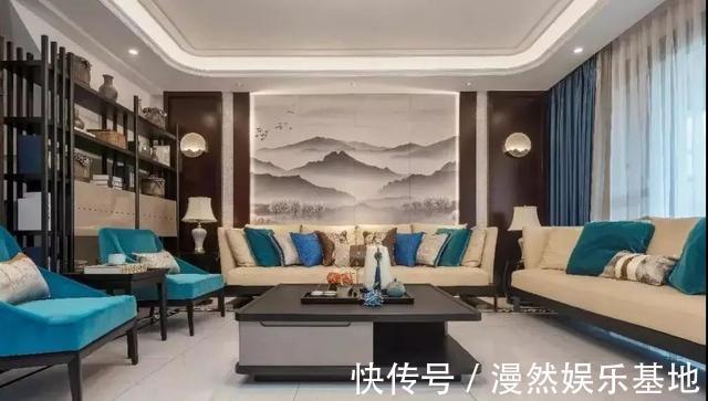 休闲椅|450㎡新中式别墅,禅意高级的房子,情趣舒适的人生