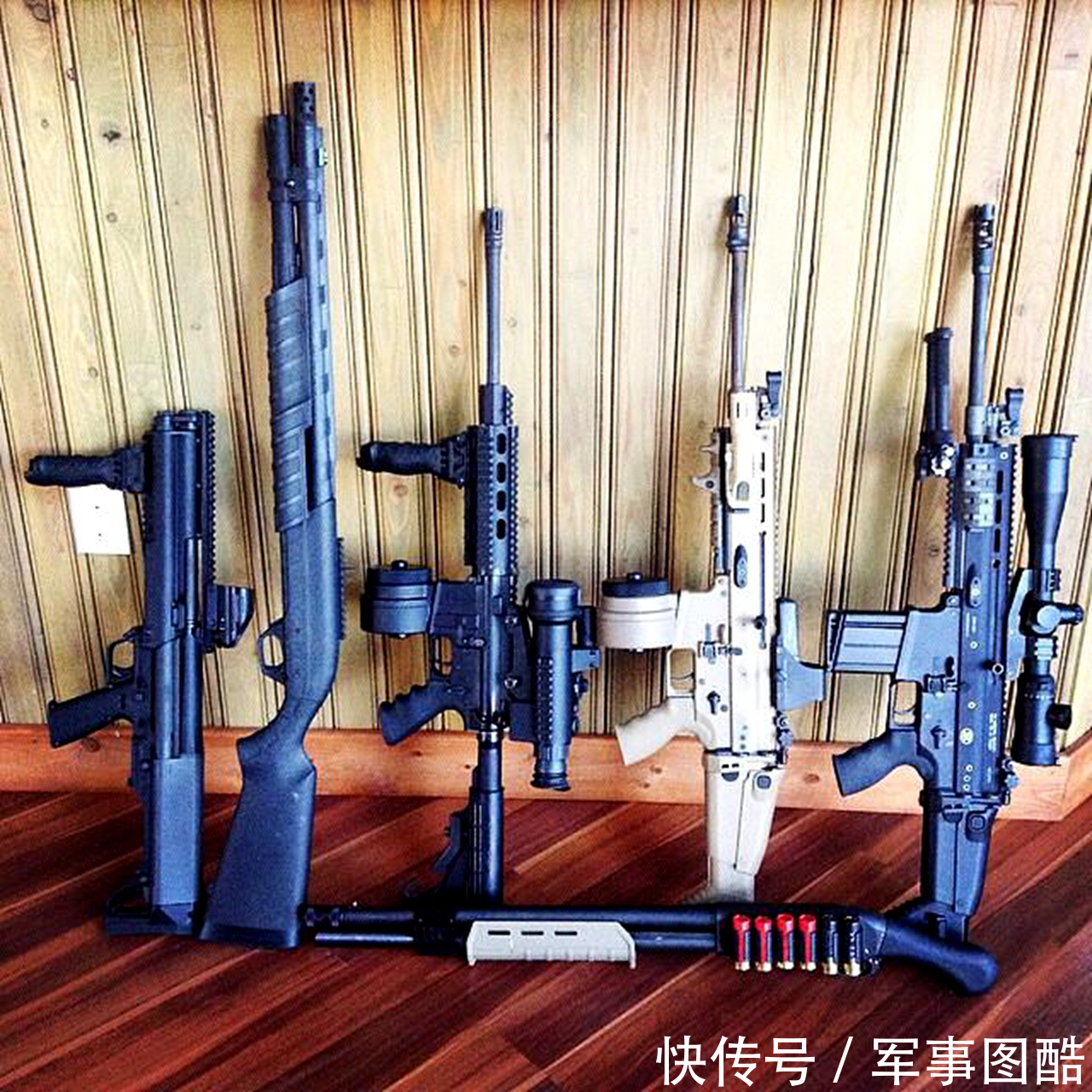 欣赏|轻武器欣赏系列,一组精神的枪械图,喜欢就点进来