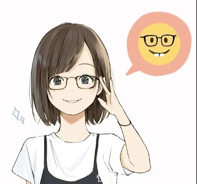 画师|画师绘制表情包拟人化,emoji变成短发小姐姐,可爱程度翻倍