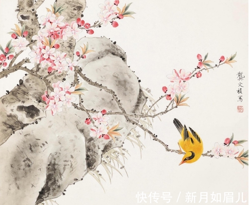 龚文桢@龚文桢:现代花鸟画领军人物,画风清雅灵动