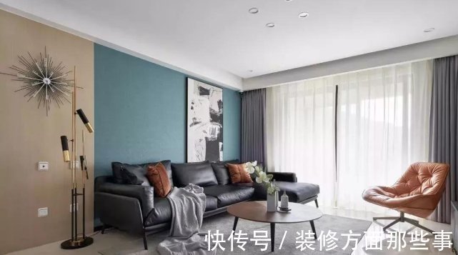 睡眠质量|109平现代风三居室,简约大气既突出风格又避免了喧宾夺主