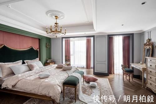豪奢|头一次见这么时髦的法式风,240㎡豪奢大平层,每1㎡都散发着优雅