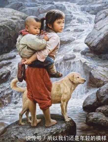 中国农村&绝对硬实力,火遍全球的油画作品,承载了一代人的深刻记忆,张张感人至深~