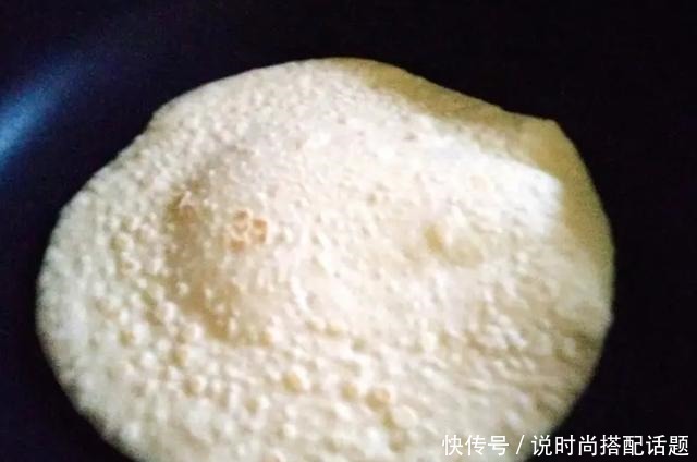 无需抹油，自己能鼓起来的饼，太好吃了，我已经做许多次了