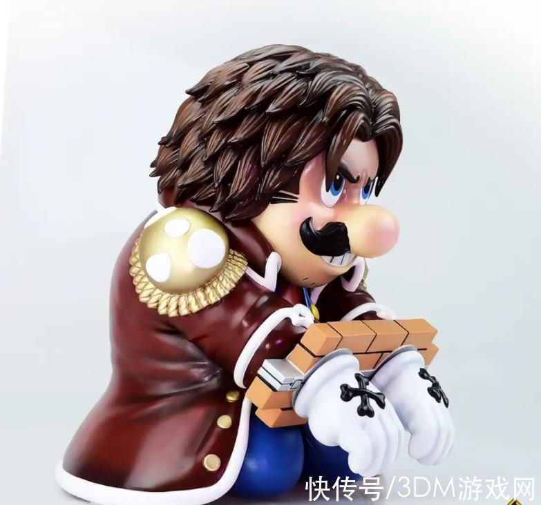 超级马里奥|超级马里奥联动海贼王手办 水管工化身传奇海盗罗杰