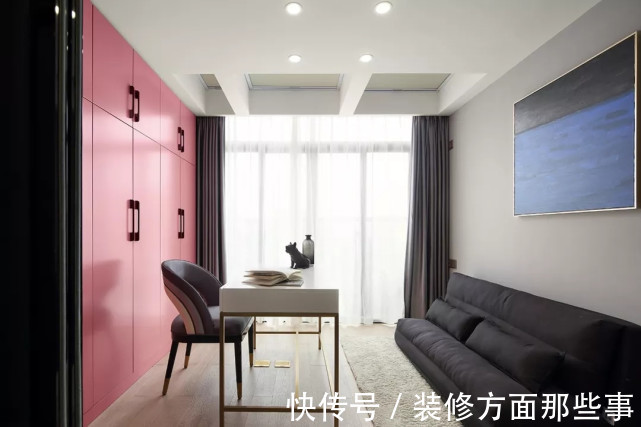 四居室|140平简约四居室,在简约中添置了些许不简单,令空间质感十足