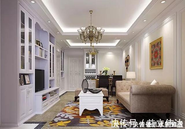 主卧|晒我家95平简欧风格，全屋柜子贼漂亮，特别是电视墙太实用