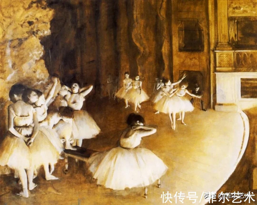 法国@法国艺术大师埃德加·德加舞女125幅油画作品,美翻了