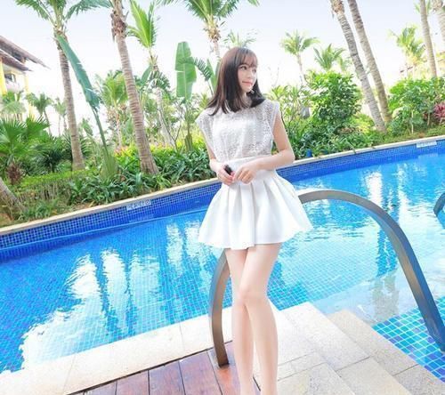 短裙时尚美女,妙曼身姿美得出彩,性感清新甜美身姿气质外露