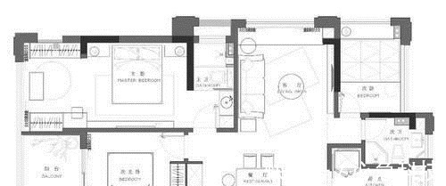 表妹|110㎡轻奢两居，高级灰+烟粉，个性独特的品质感让人惊艳!