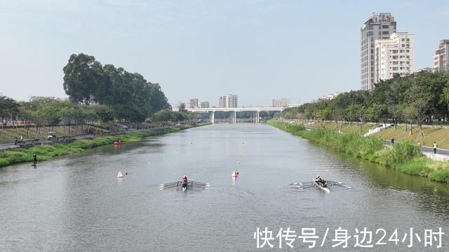 赛艇|茅洲水暖，艇进光明!深潜体育落户深圳光明，首届城市赛艇挑战赛泛波茅洲河