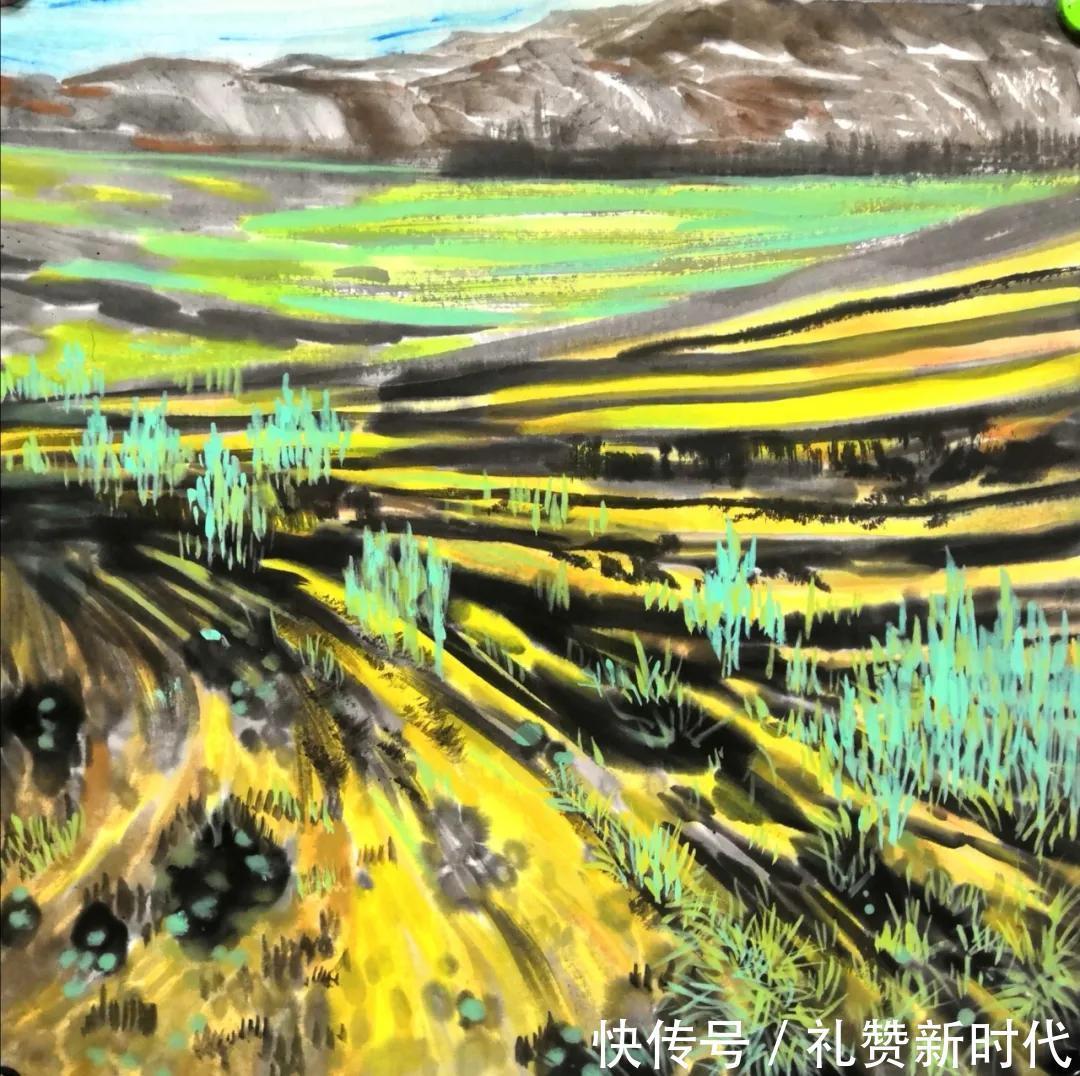 彩墨&恣意妄为——石人国画作品