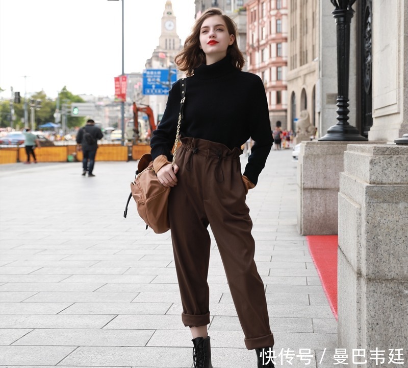 秋冬|这个秋冬萝卜裤突然火了,收藏关于它的5种搭配方法,时髦又百搭