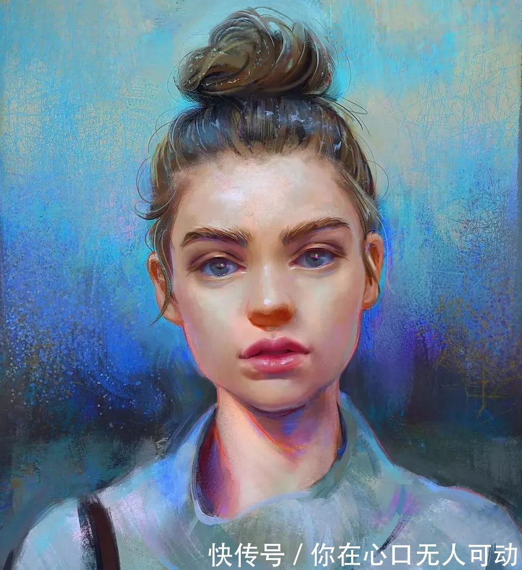 mandy!这三位艺术家的画中女子,楚楚动人,美若天仙