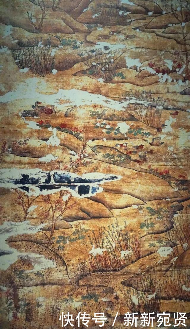 契丹贵族墓画了幅汉人美女图,还题诗说“征辽”