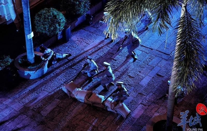 入夜,大元帅府里“枪声大作”原来是“携手1924”再现式历史实景剧首演