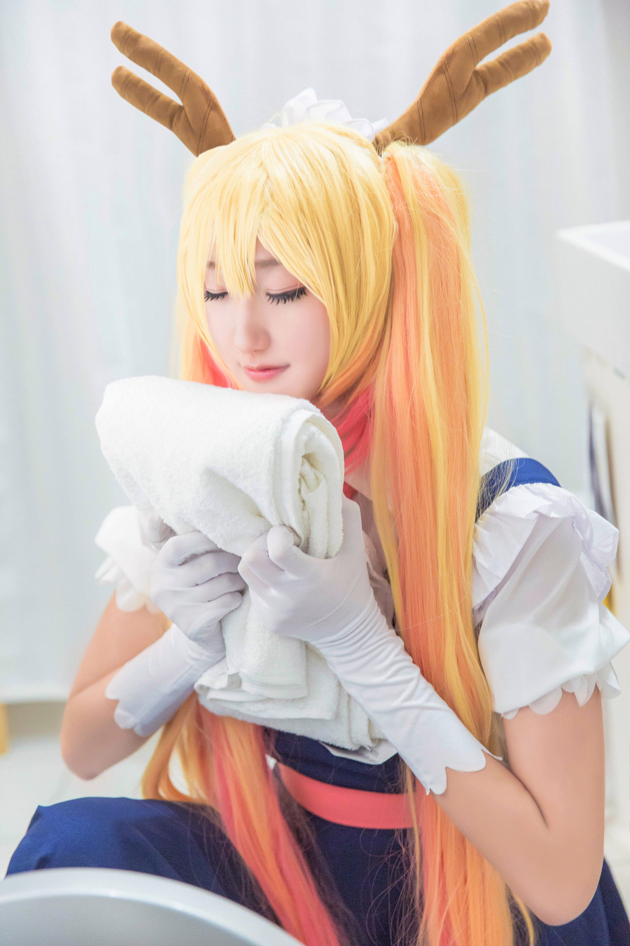 托尔sama cosplay，最喜欢小林啦！