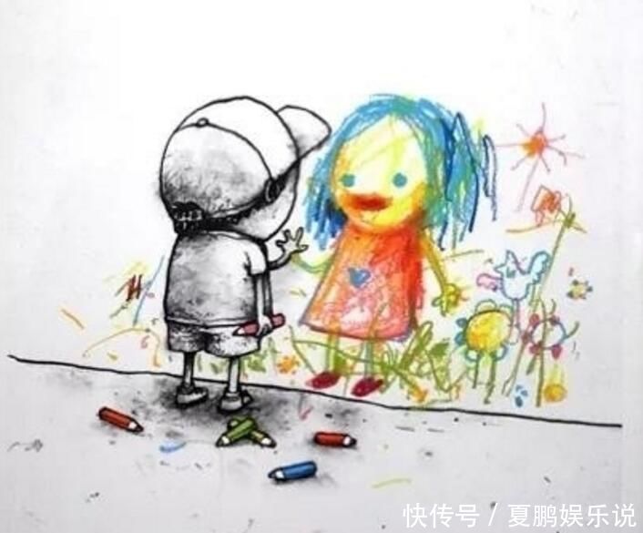 德兰#法国画师的插画艺术,表达了有意思的内涵,你能看懂几幅?