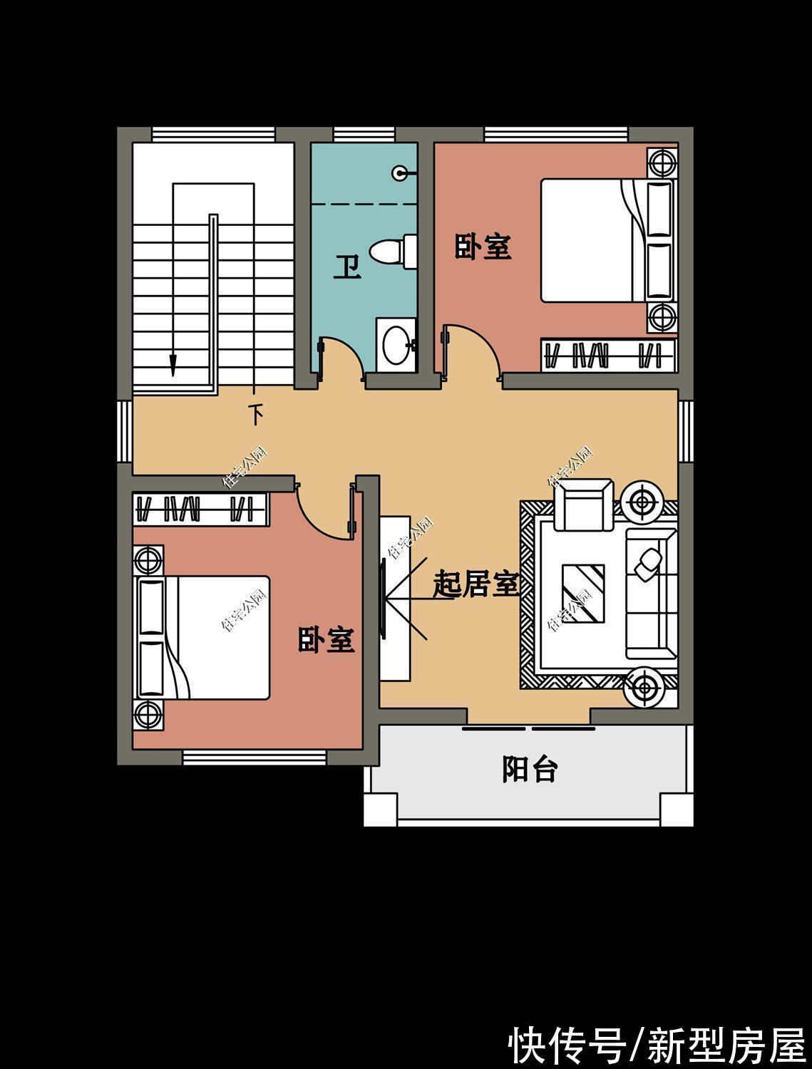 建筑面积|20万预算,能在农村建什么样的房子?8套图纸看看你喜欢哪一套