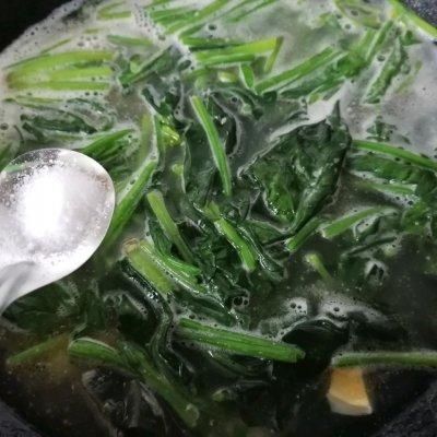 做了上汤菠菜挑剔的老公竟然吃了3大碗