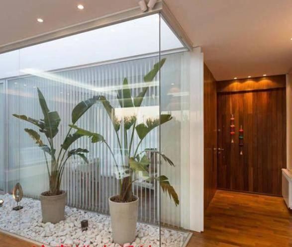 庭院|头一次见到户型不带院子,偏偏要在室内建庭院,没想到还这么漂亮