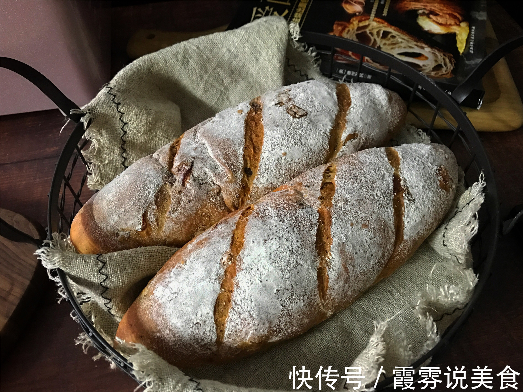 想做面包又怕失败快来试试这面包,不用手套膜,新手就能做