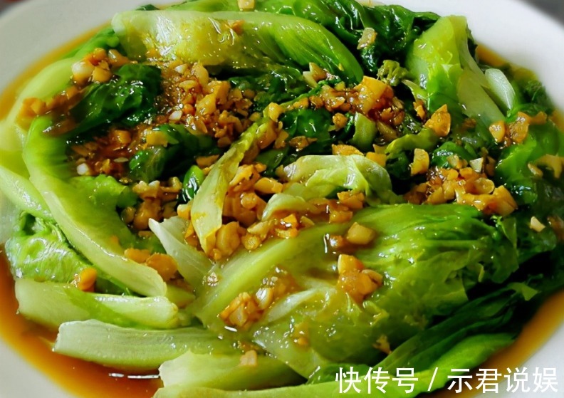 蚝油|清脆爽口，爆好吃的蚝油生菜，比肉好吃，低脂低卡香辣下饭，美味